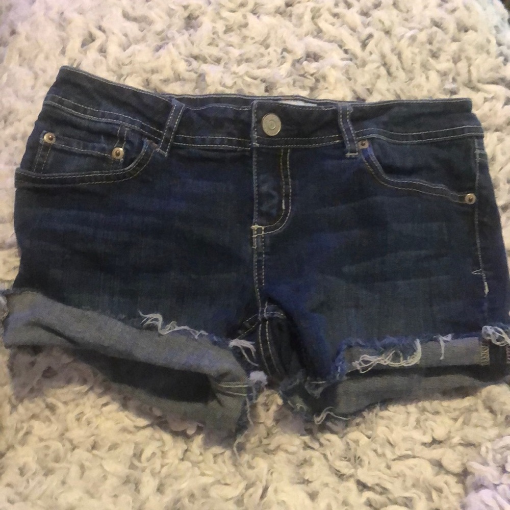 Aeropostale denim shorts size 7/8. Brand New
